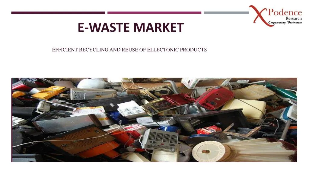 e waste market