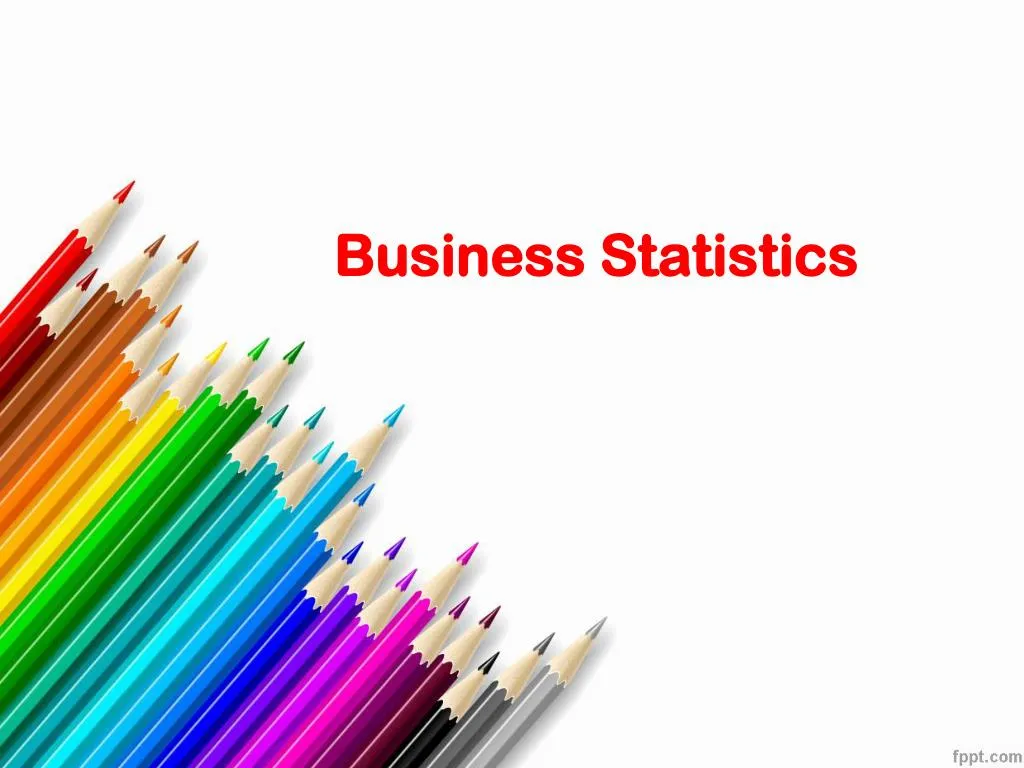 business statistics