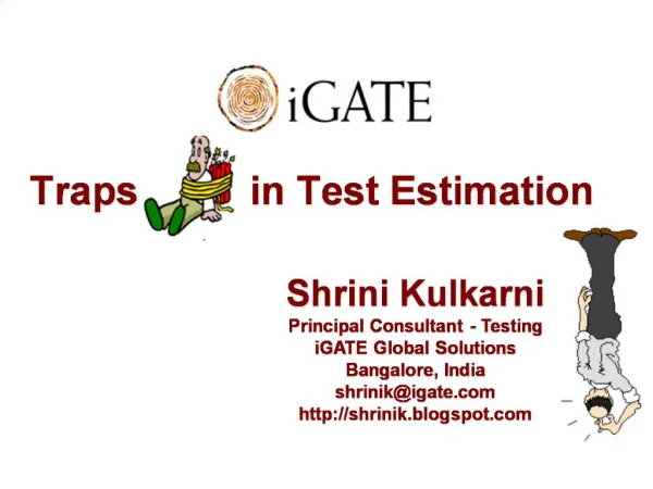 Traps in Test Estimation