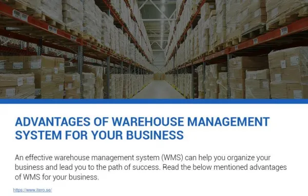 How warehouse management systems can help you business