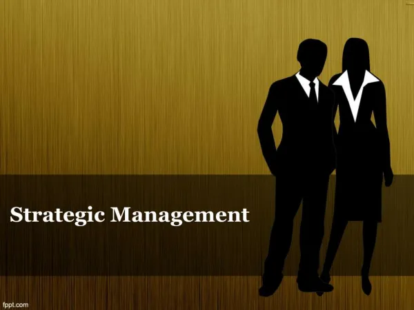 strategic management