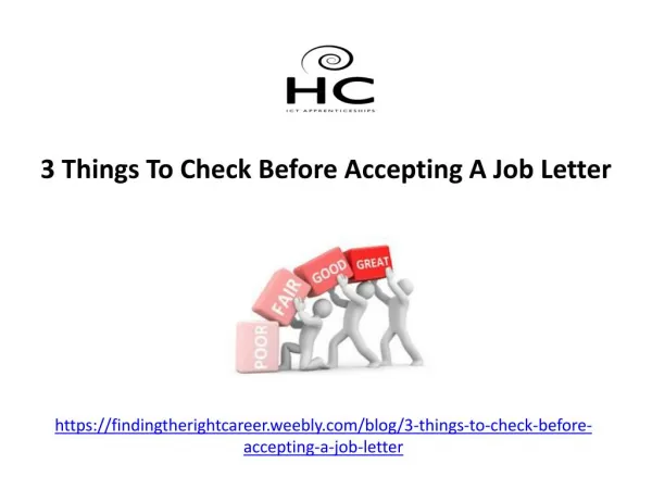 https findingtherightcareer weebly com blog 3 things to check before accepting a job letter
