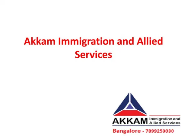 Canada Immigration Consultants in Hyderabad | Akkam overseas services pvt ltd
