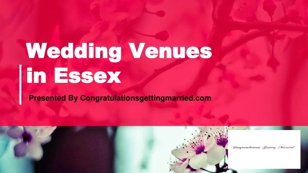 wedding venues in essex