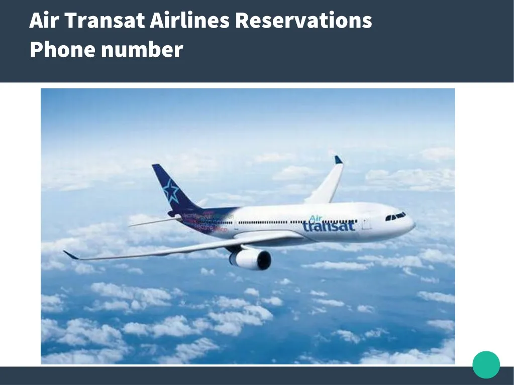 air transat airlines reservations phone number