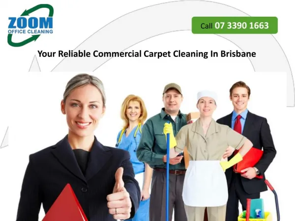 Your Reliable Commercial Carpet Cleaning In Brisbane