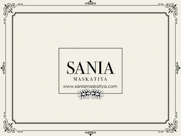 Shop for Luxury Pret Traditional Collection from Sania Maskatiya