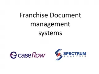 Caseflow Spectrum Overview 2018 - slide 1
