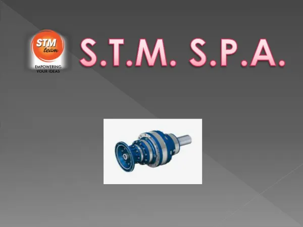 STM GEARBOXES