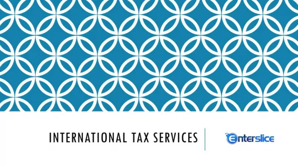 International tax services by Enterslice