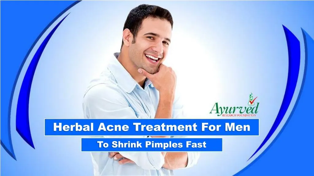 herbal acne treatment for men