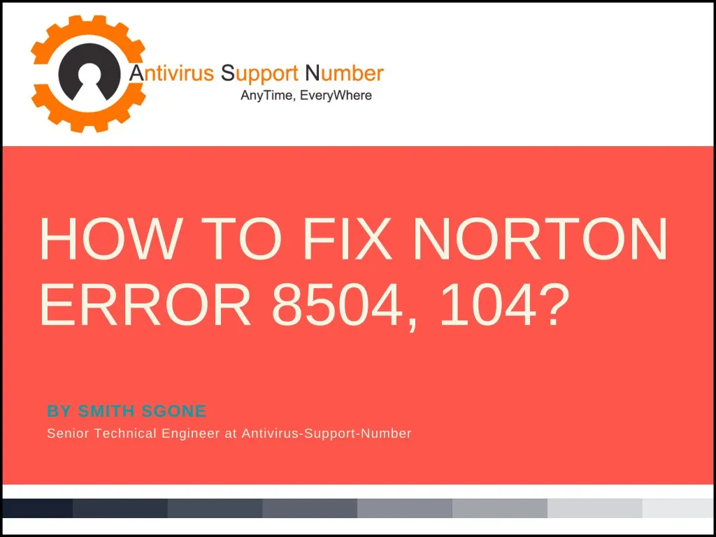 how to fix norton error 8504 104