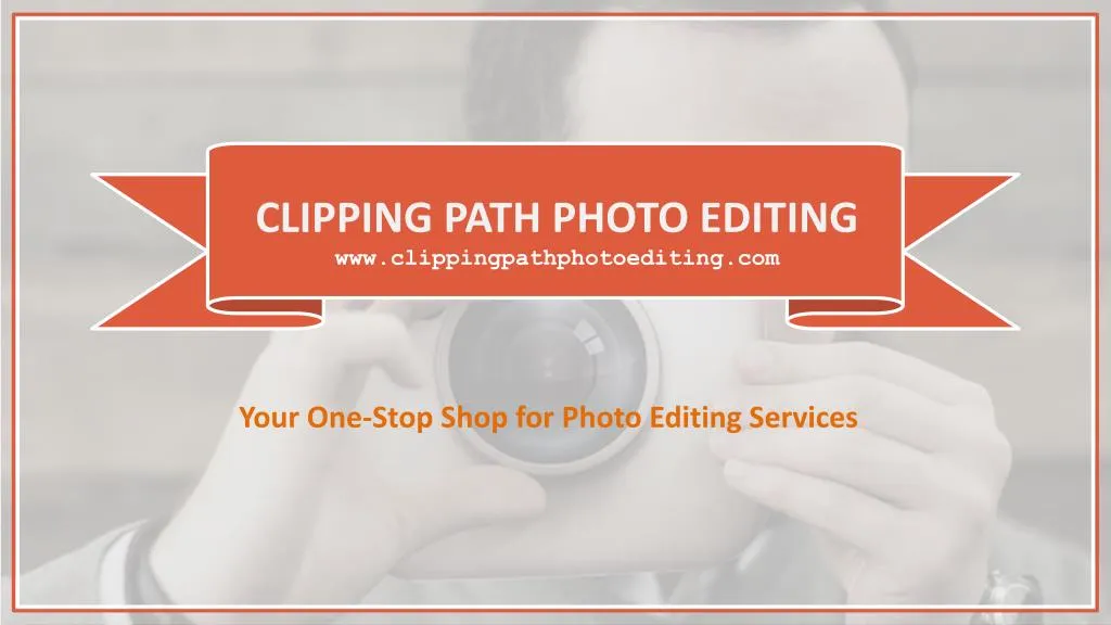 clipping path photo editing