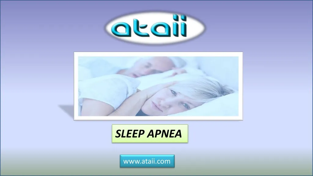 sleep apnea