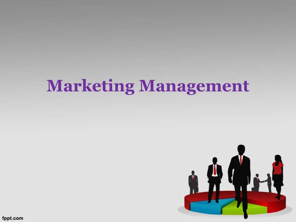 marketing management