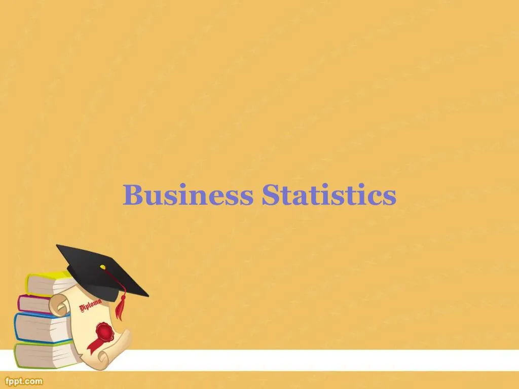 business statistics