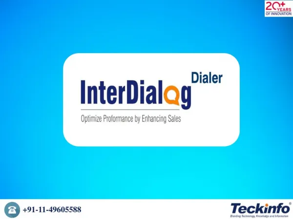 Types and Benefits of Interdialog Dialer for Call Center Solution