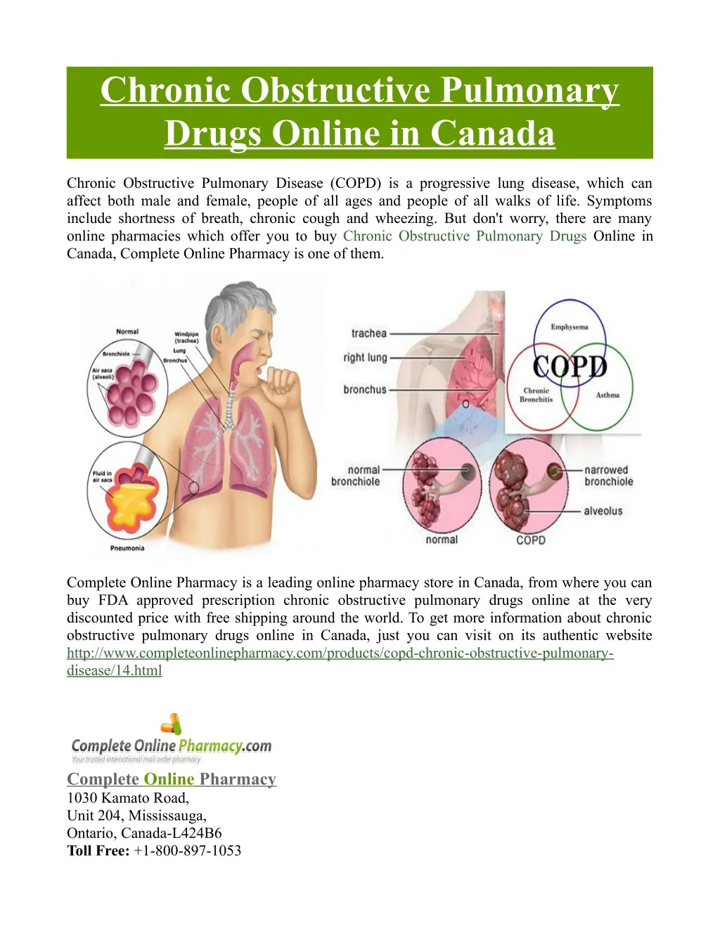 chronic obstructive pulmonary drugs online