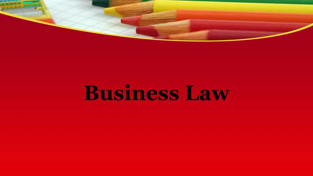 business law