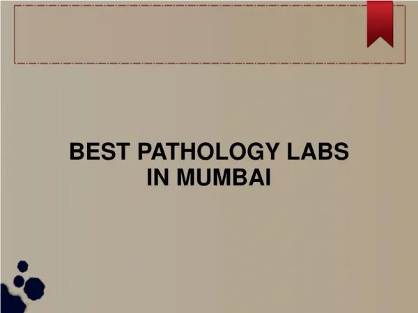 Lipid profile Test in mumbai