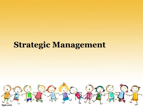 strategic management