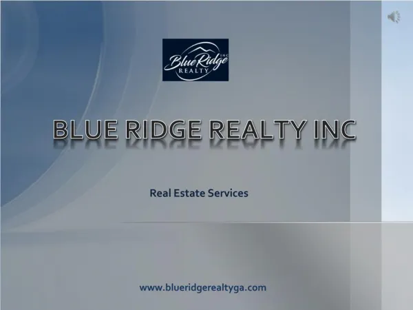 Properties & Homes for Sale in Blue Ridge, GA - Blue Ridge Realty Inc.