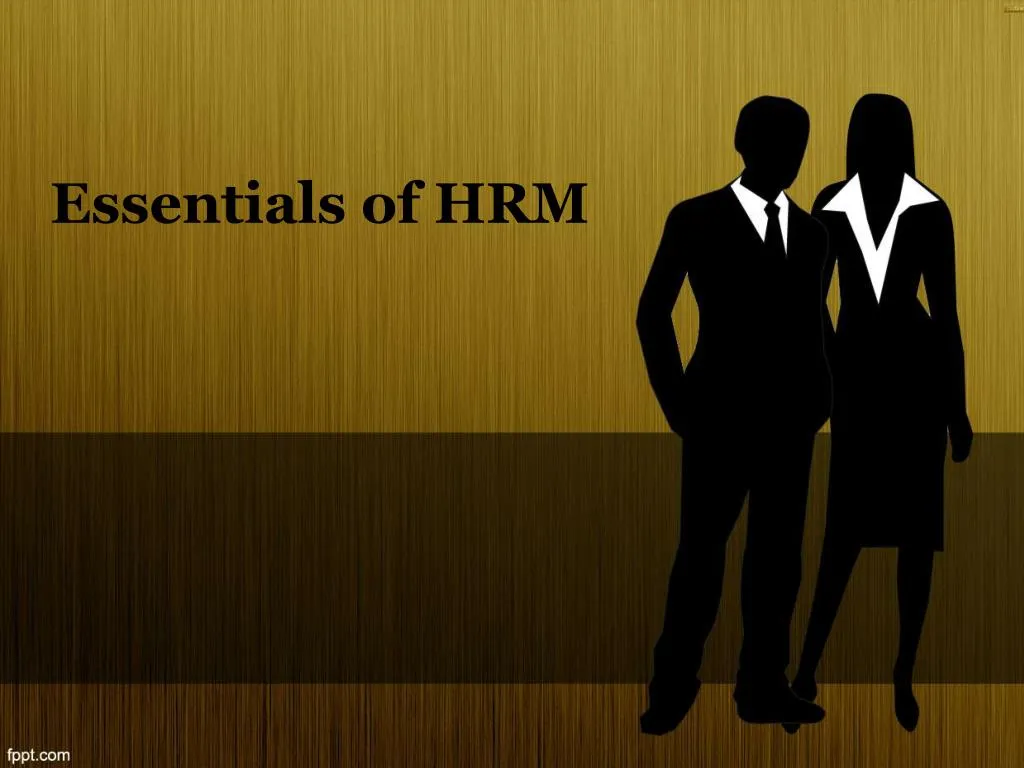 essentials of hrm