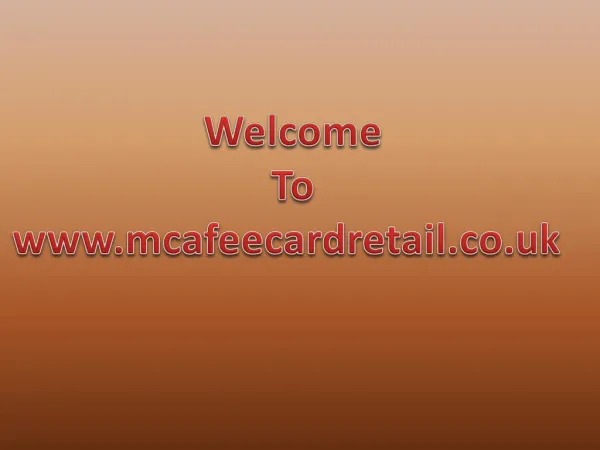 Mcafee.com/activate | www.mcafee.com/activate | Mcafee retail card