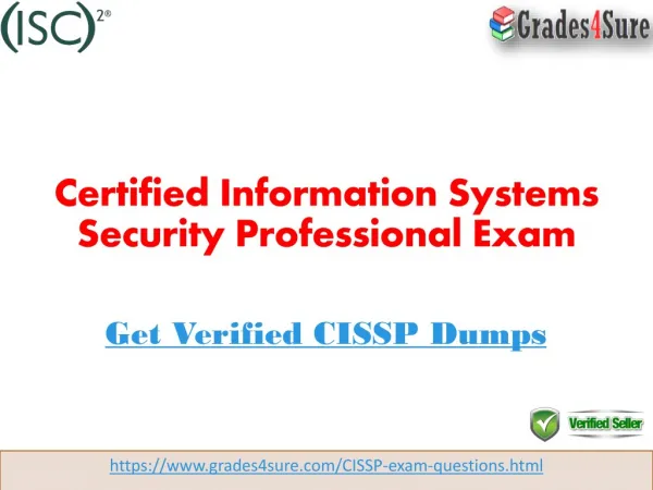CISSP Dumps: Grades4sure