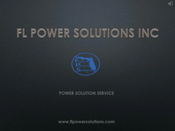 Backup Generator For Your Home - Florida Power Solution Inc