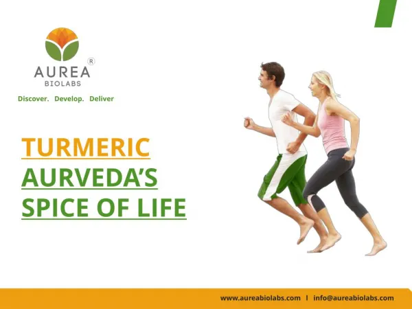 Turmeric Ayurveda's Spice of Life