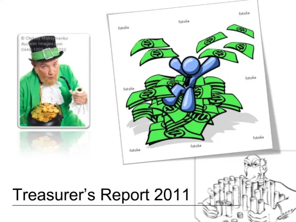 Treasurer s Report 2011