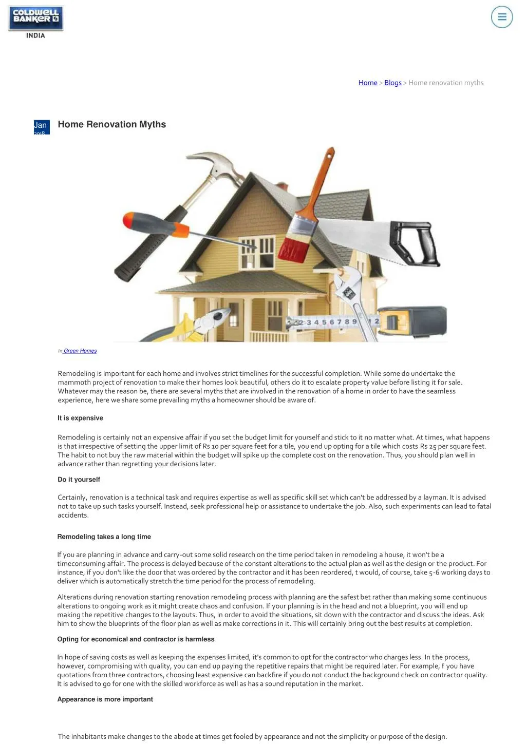 home blogs home renovation myths