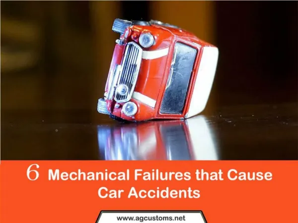 6 Mechanical Failures that Cause Car Accidents