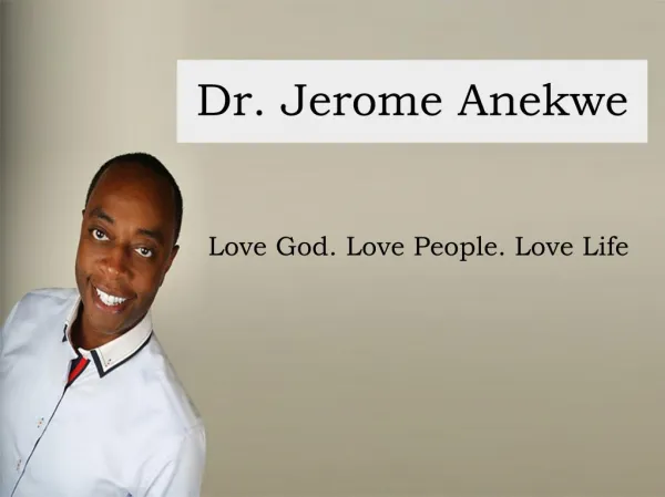 Pastor Jerome Anekwe
