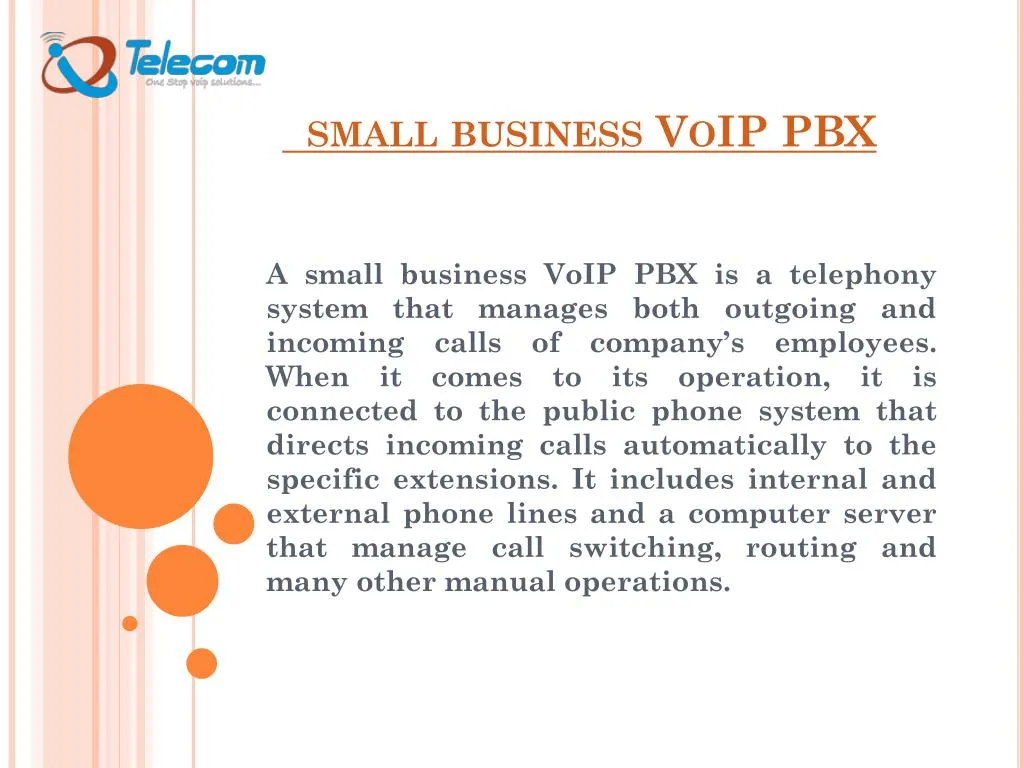 small business voip pbx