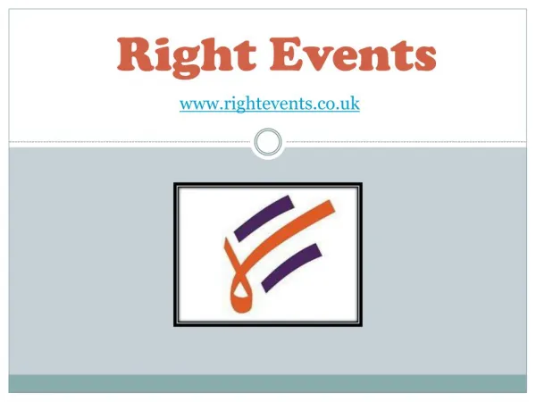 Right Events - Best Event Management Agency in Manchester