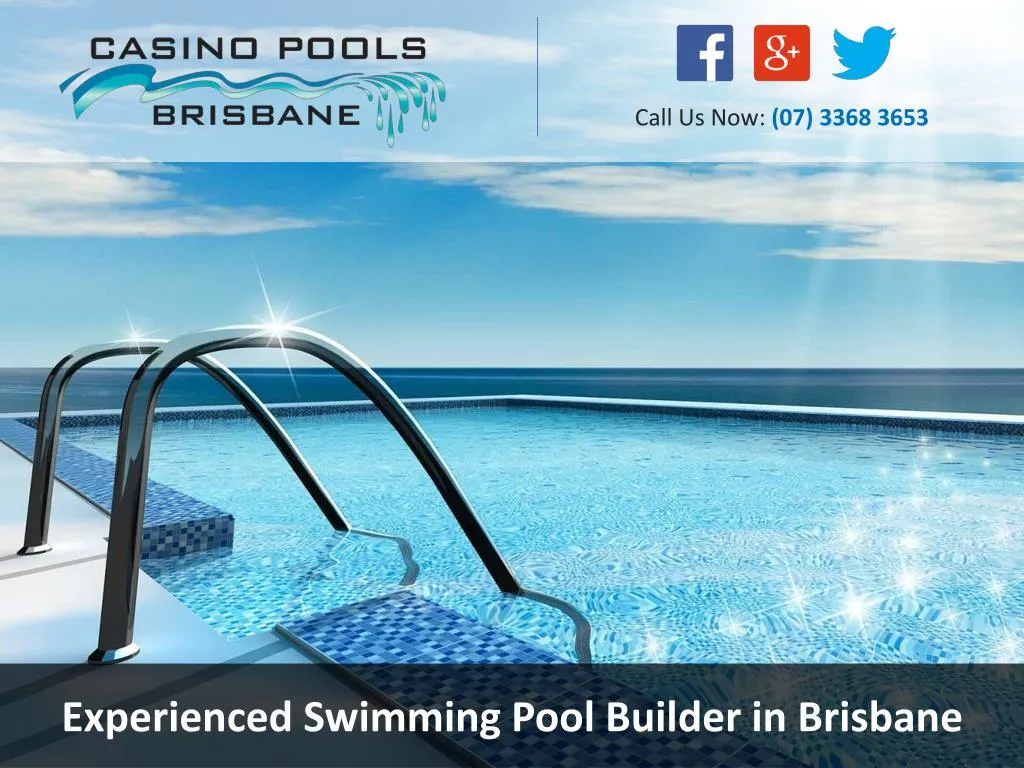 experienced swimming pool builder in brisbane