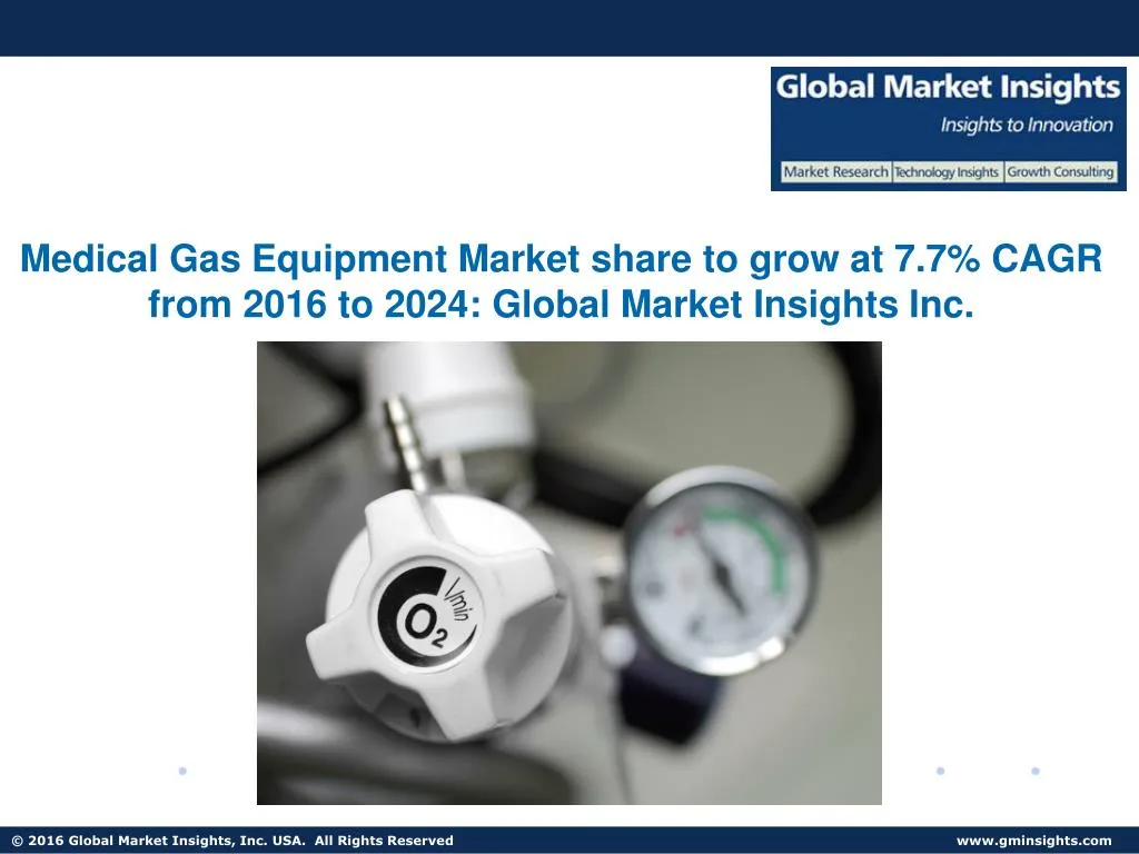 medical gas equipment market share to grow