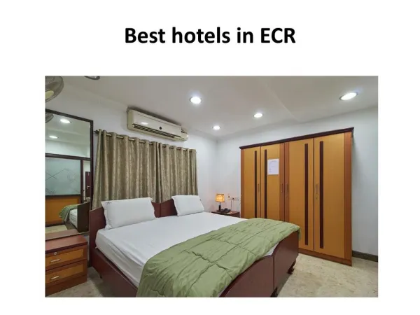 Hotels Near Tidel Park Chennai