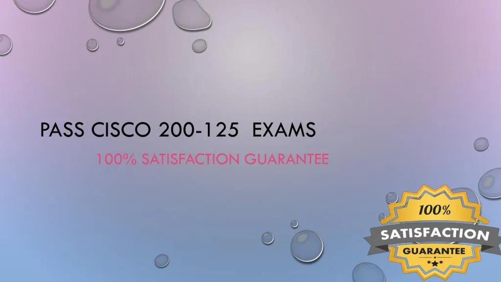 pass cisco 200 125 exams
