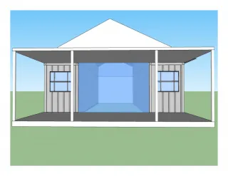 Container House Inside, Shipping Container Beach House, Shipping Container Homes Cost To Build - slide 1
