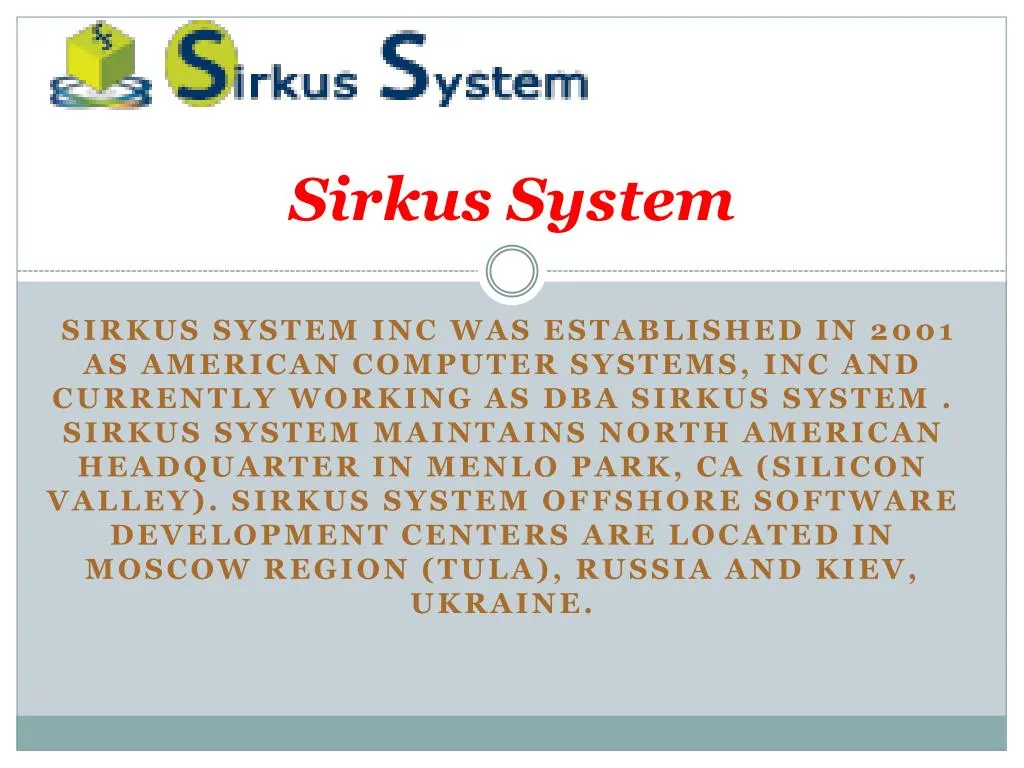 sirkus system