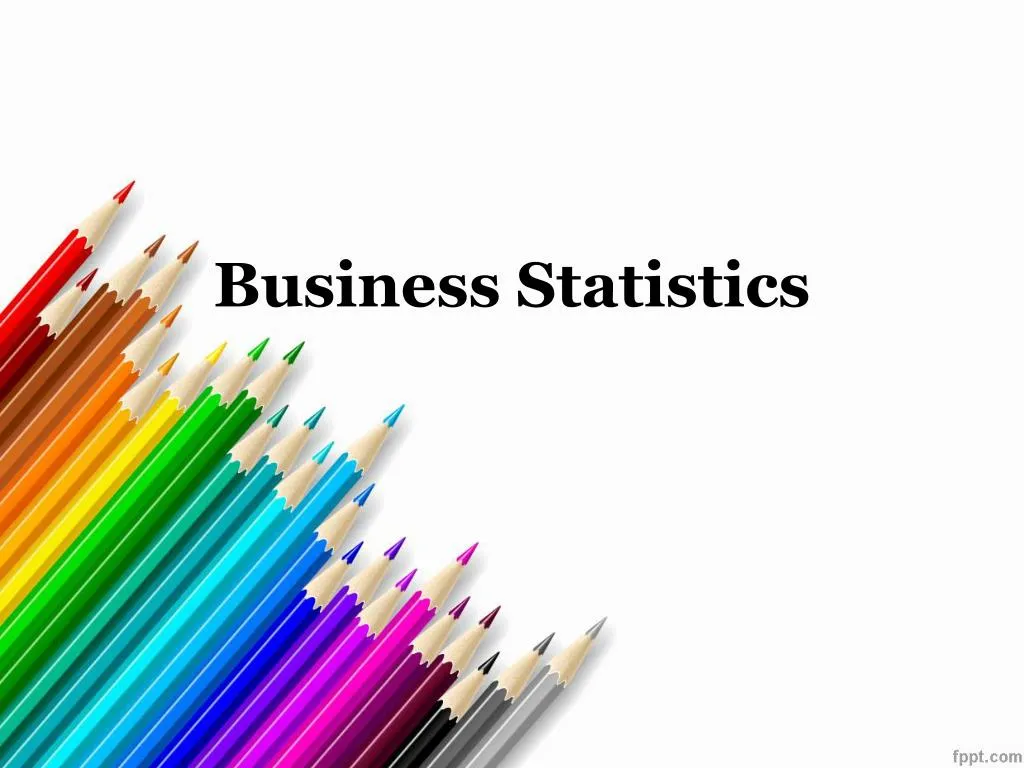 business statistics