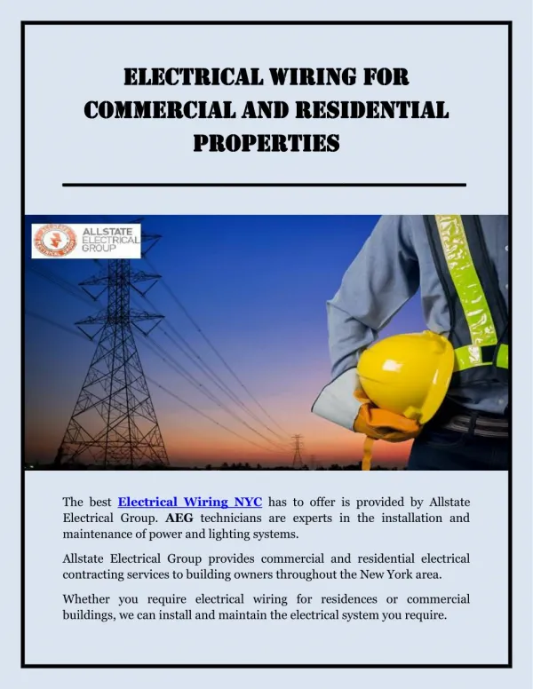 Residential Electrician NYC
