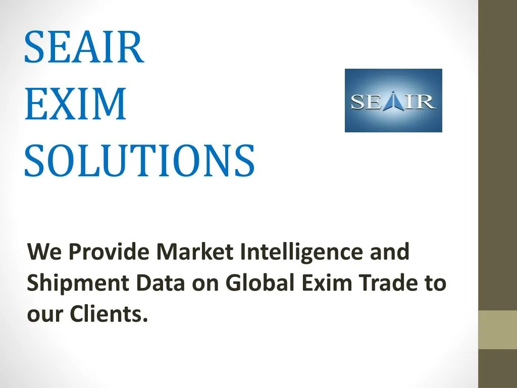 seair exim solutions