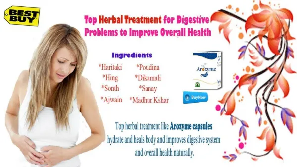 Top Herbal Treatment for Digestive Problems to Improve Overall Health
