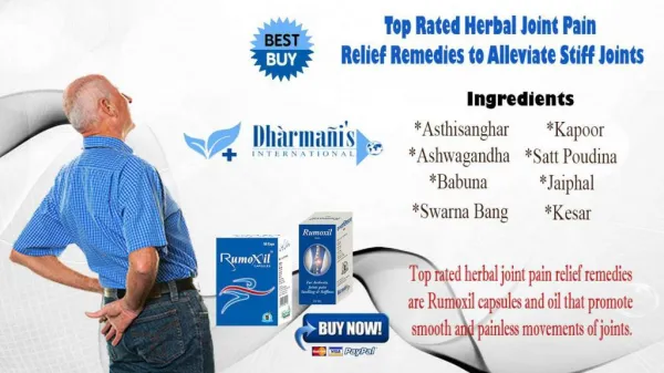 Top Rated Herbal Joint Pain Relief Remedies to Alleviate Stiff Joints