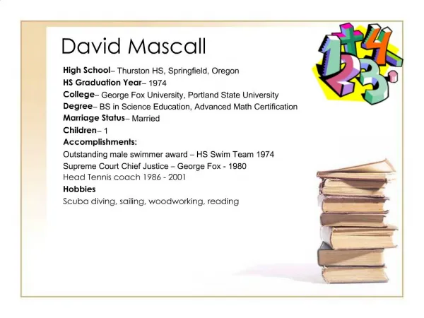 David Mascall