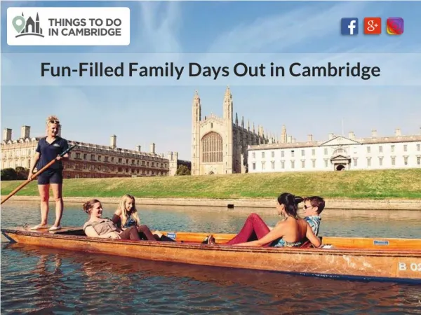 Fun-Filled Family Days Out in Cambridge